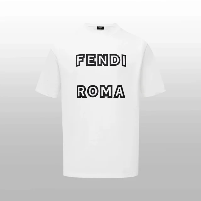 Fendi T-Shirts Short-Sleeve Graphic product detail image 12