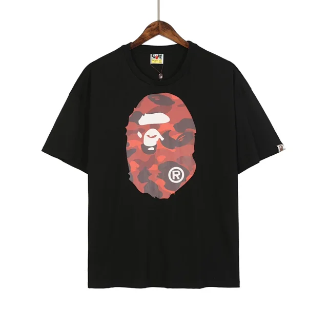 BAPE T-Shirts Short-Sleeve Graphic Logo T-Shirt product detail image 11