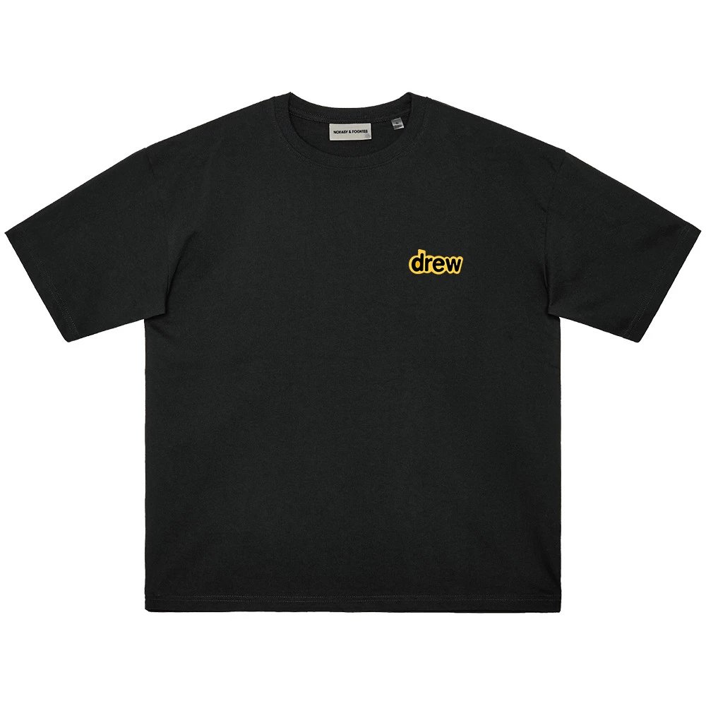 Drew House Cry Face Black T-Shirt - 12