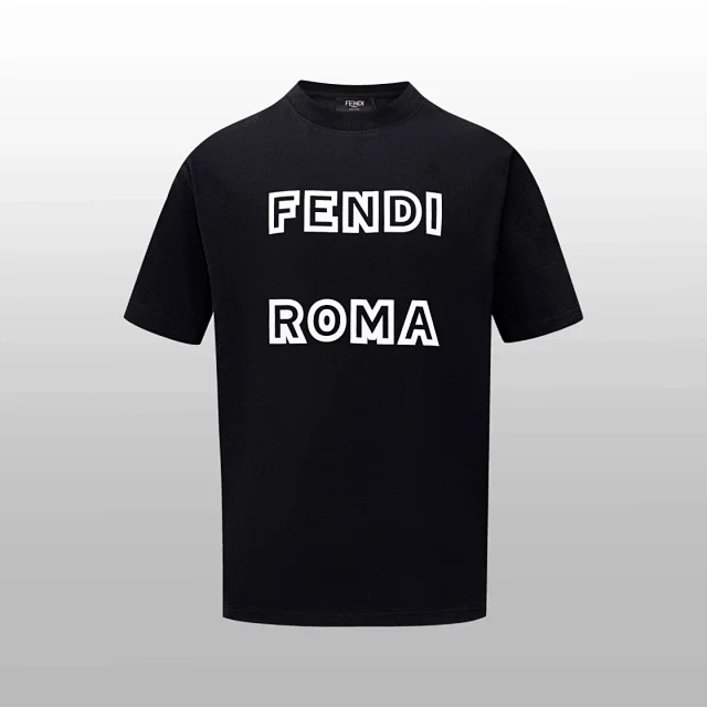 Fendi T-Shirts Short-Sleeve Graphic product detail image 13