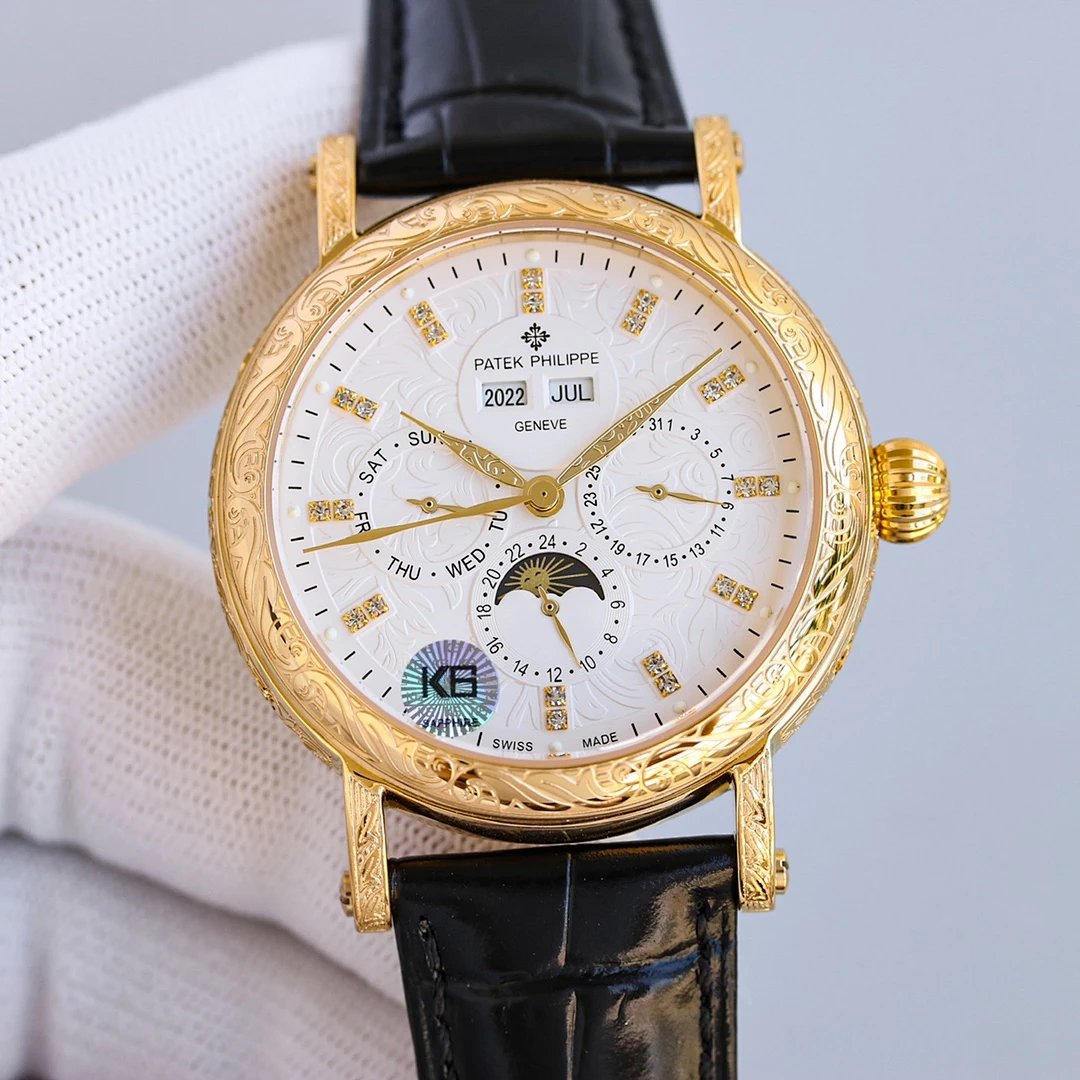 Patek Philippe Pilot Travel Time Black Dial Mechanical Watch Watches product detail 15 in Litbuy spreadsheet finds