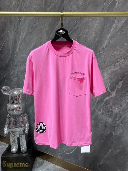 Chrome Hearts x Supreme Black Embroidered Logo T-Shirt - 12
