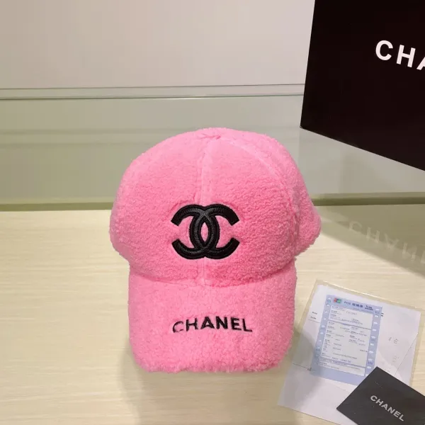 Chanel Velvet Baseball Cap Black - 13