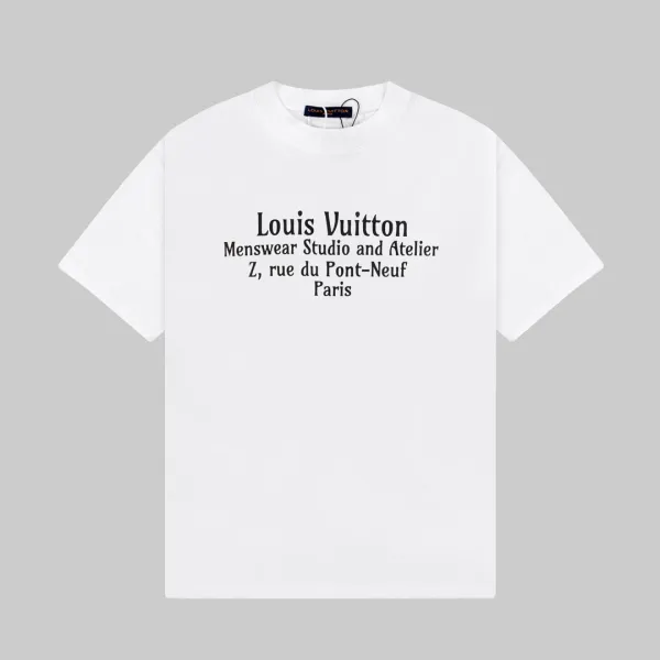 Louis Vuitton Monogram Ink T-Shirt White - 13