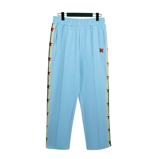 Palm Angels Trousers Logo-print drawstring jogger product detail image 9