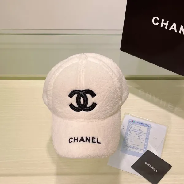 Chanel Velvet Baseball Cap Black - 14