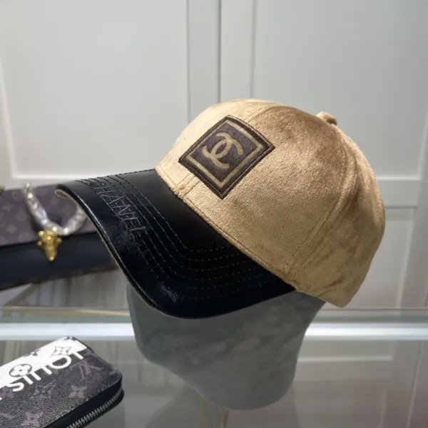 Chanel Velvet Baseball Cap Black - 10