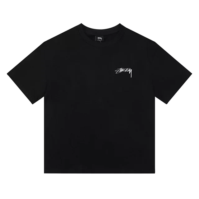 Stüssy T-Shirts Short-Sleeve Crew Neck Logo Graphic product detail image 14