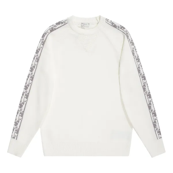 Dior Oblique Stripe Knit Sweater Navy - 12