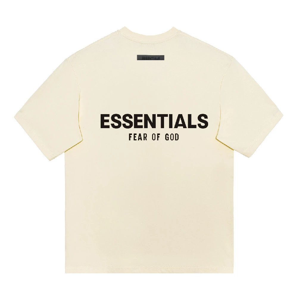Fear of God Essentials Oversized Heather Gray T-Shirt - 13