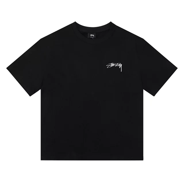 Stüssy T-Shirts Short-Sleeve Crew Neck Logo Graphic product detail image 12