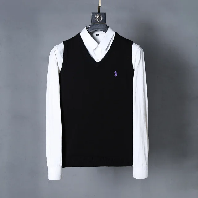 Polo Ralph Lauren Knitwear Quarter-Zip Striped Knit Sweater product detail image 14