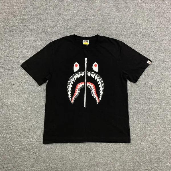 BAPE Sakura Ape Head Black T-Shirt - 12