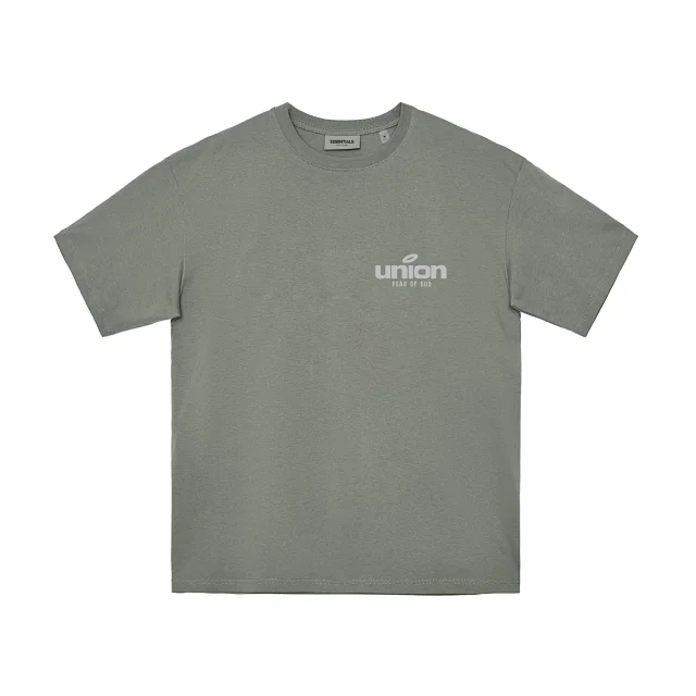ESSENTIALS T-Shirts Oversized crewneck short-sleeve T-shirt with Fear of God print product detail image 10