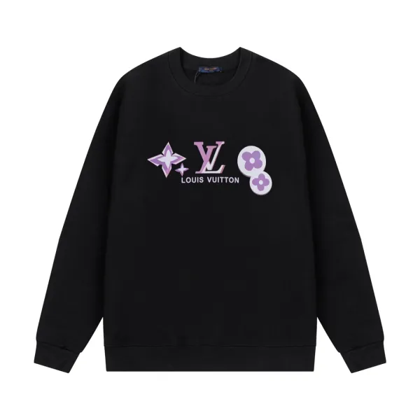 Louis Vuitton Monogram Flowers White Hoodie - 14