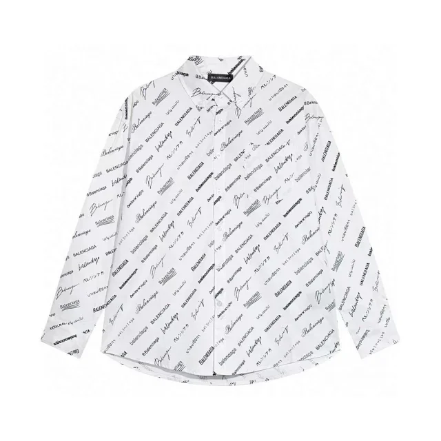 Balenciaga Hoodies & Sweatshirts All-over Logo Crewneck Sweatshirt product detail image 12