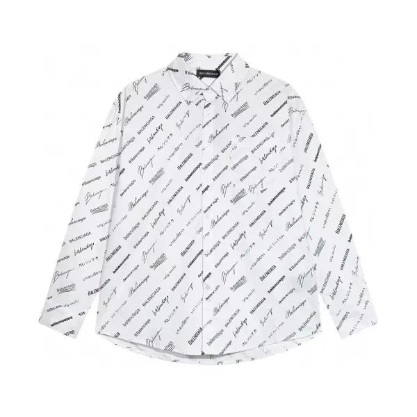 Balenciaga Logo Print Black Knit Sweater - 13