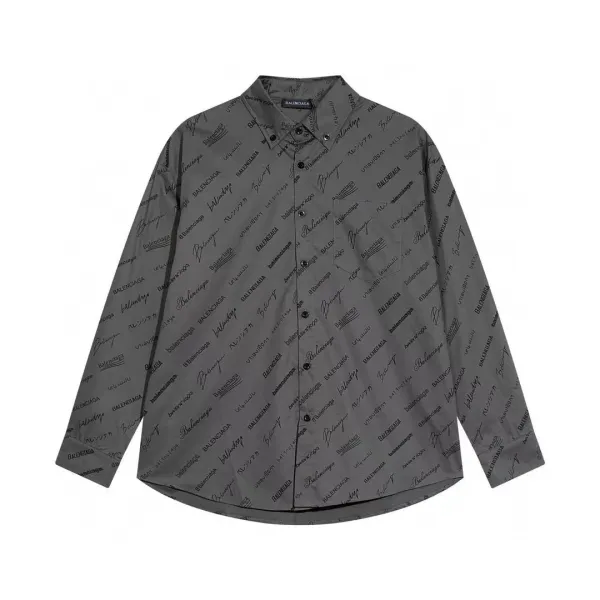 Balenciaga Logo Print Black Knit Sweater - 15