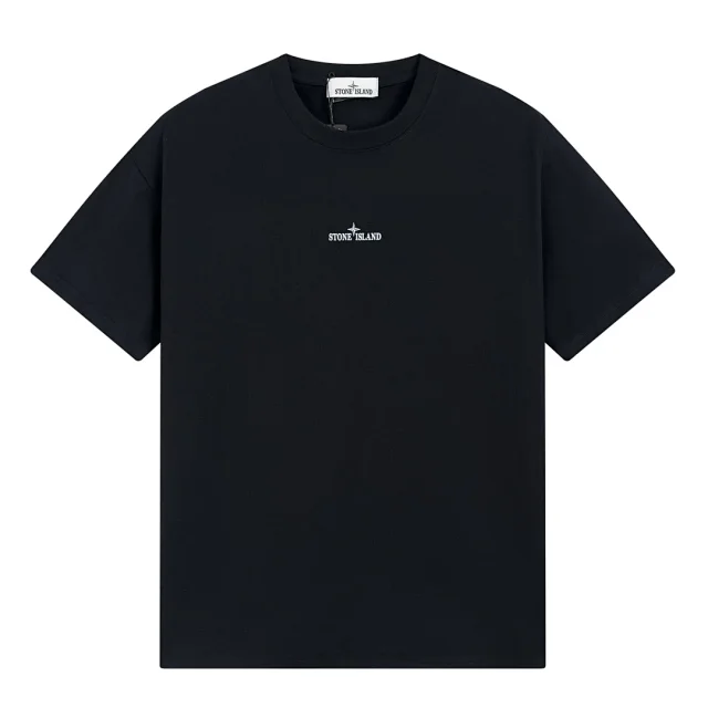 Stone Island T-Shirts Short-Sleeve Compass Badge T-Shirt product detail image 10