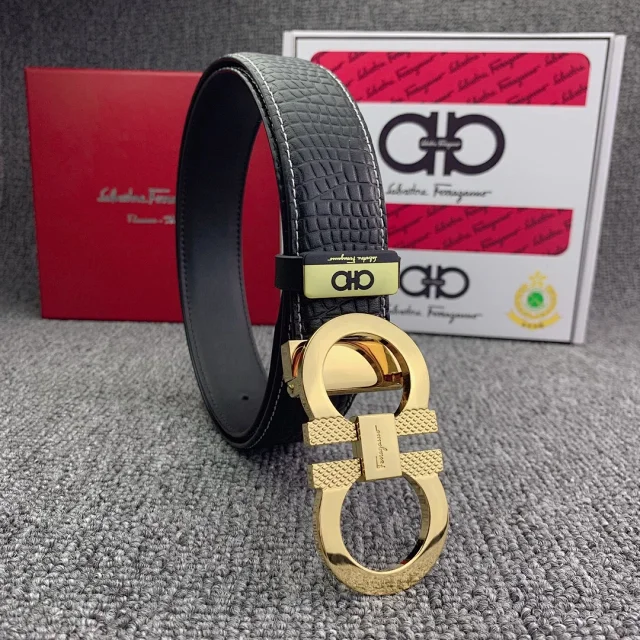 Ferragamo Belts Gancini Buckle Belt product detail image 14