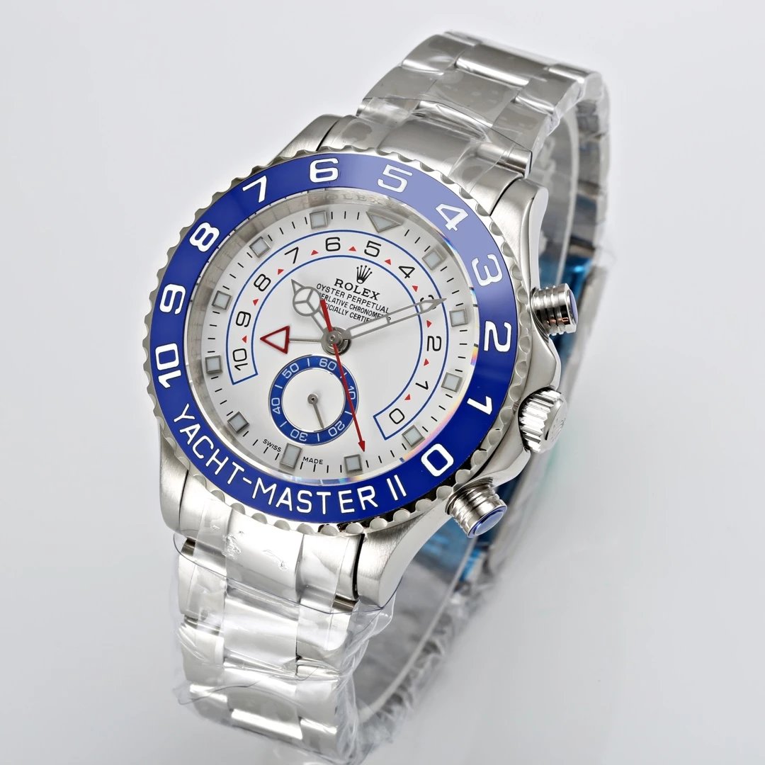 Rolex Yacht-Master II Blue and Gold Mechanical Watch - 12
