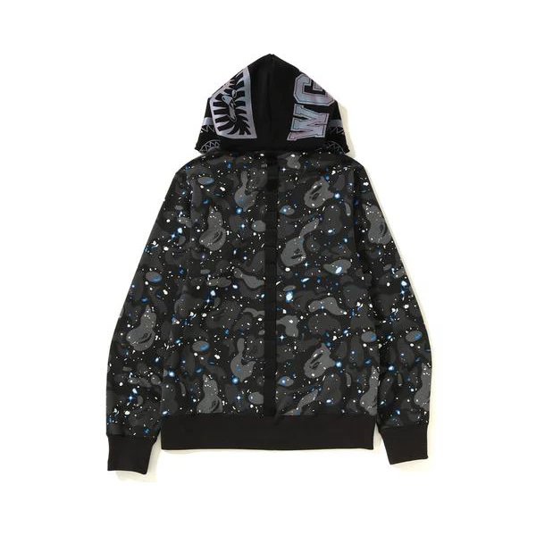 A Bathing Ape Black Camo Hoodie