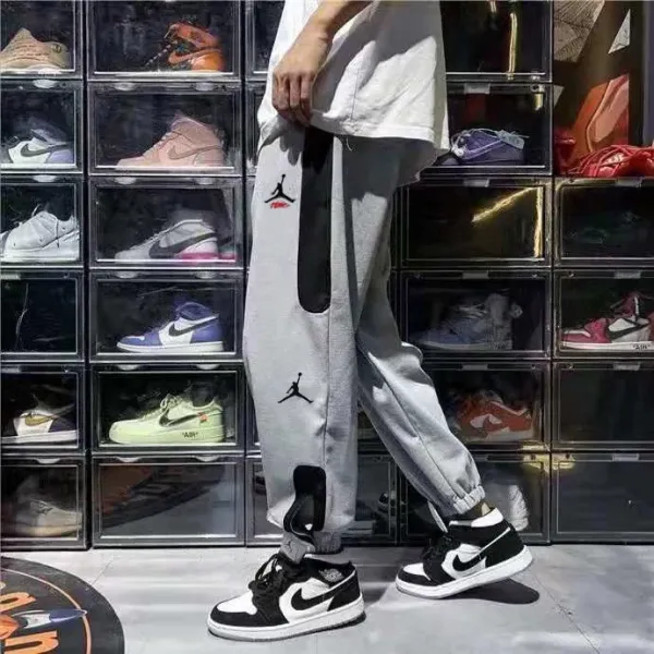 Nike Windrunner Pants Beige Track Pants - 12