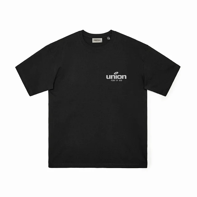 ESSENTIALS T-Shirts Oversized crewneck short-sleeve T-shirt with Fear of God print product detail image 11