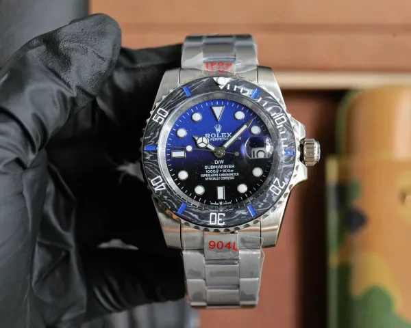 Rolex Submariner Hulk Green Dial Mechanical Watch - 13