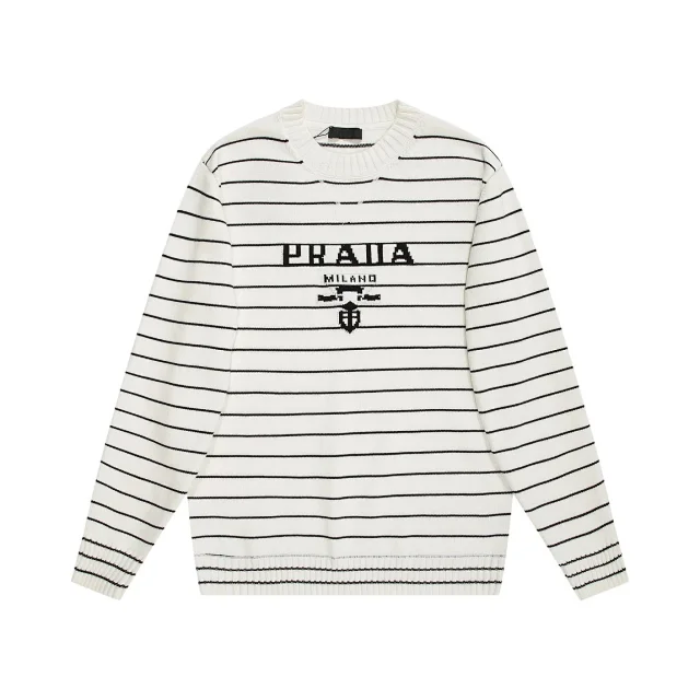 Prada Hoodies & Sweatshirts Crewneck logo sweatshirt product detail image 10