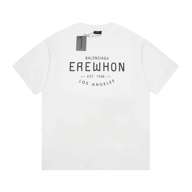 Balenciaga T-Shirts Short-Sleeve Crewneck product detail image 11