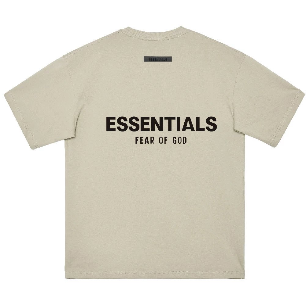 Fear of God Essentials Oversized Heather Gray T-Shirt - 14