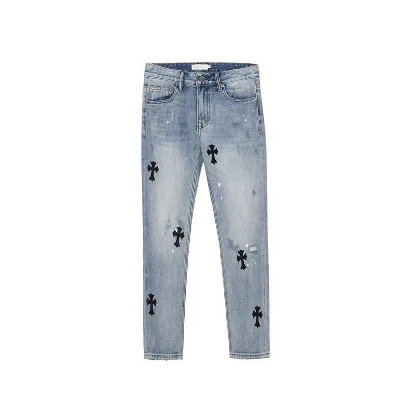 Chrome Hearts Cross Embroidered Drawstring Shorts White - 15