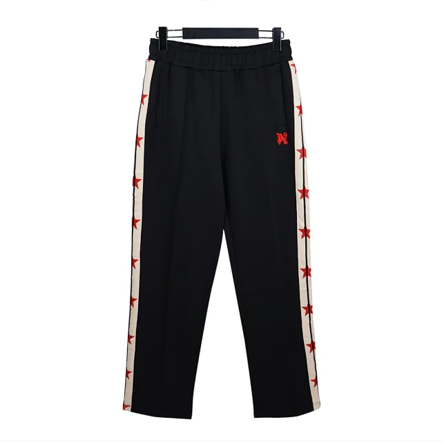 Palm Angels Trousers Logo-print drawstring jogger product detail image 10