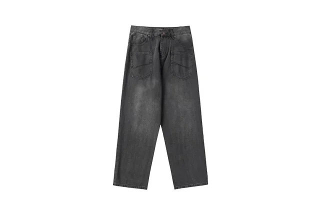 Balenciaga Trousers Logo-print wide-leg product detail image 11