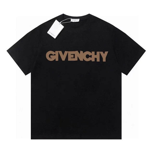 Givenchy T-Shirts Graphic Print Crewneck T-Shirt product detail image 12