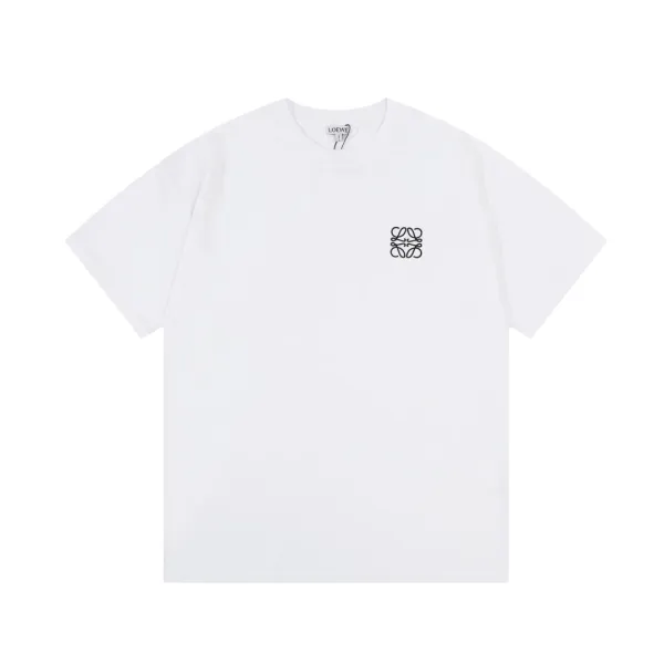 Loewe Anagram Logo Black Polo with White Trim - 13