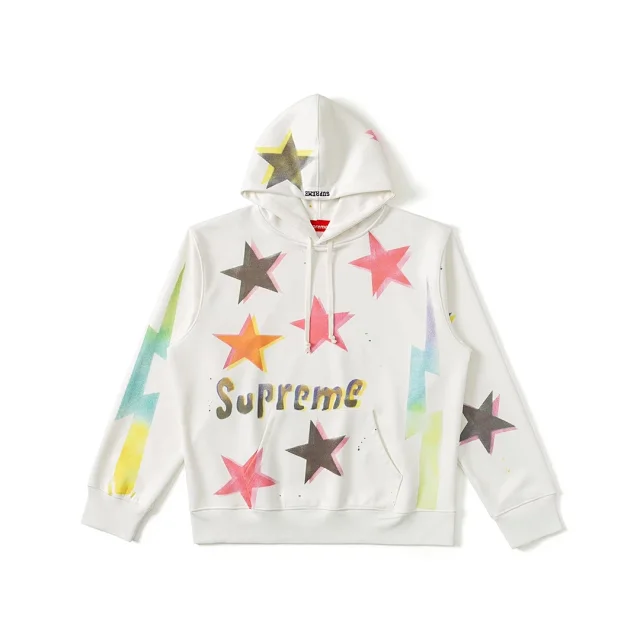 Supreme Hoodies & Sweatshirts Logo Pullover Hoodie with Kangaroo Pocket product detail image 12
