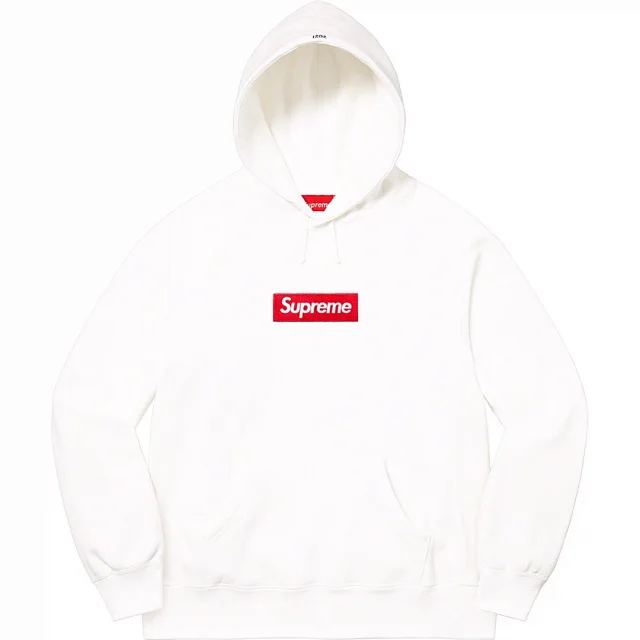 Supreme Hoodies & Sweatshirts Logo Pullover Hoodie with Kangaroo Pocket product detail image 14