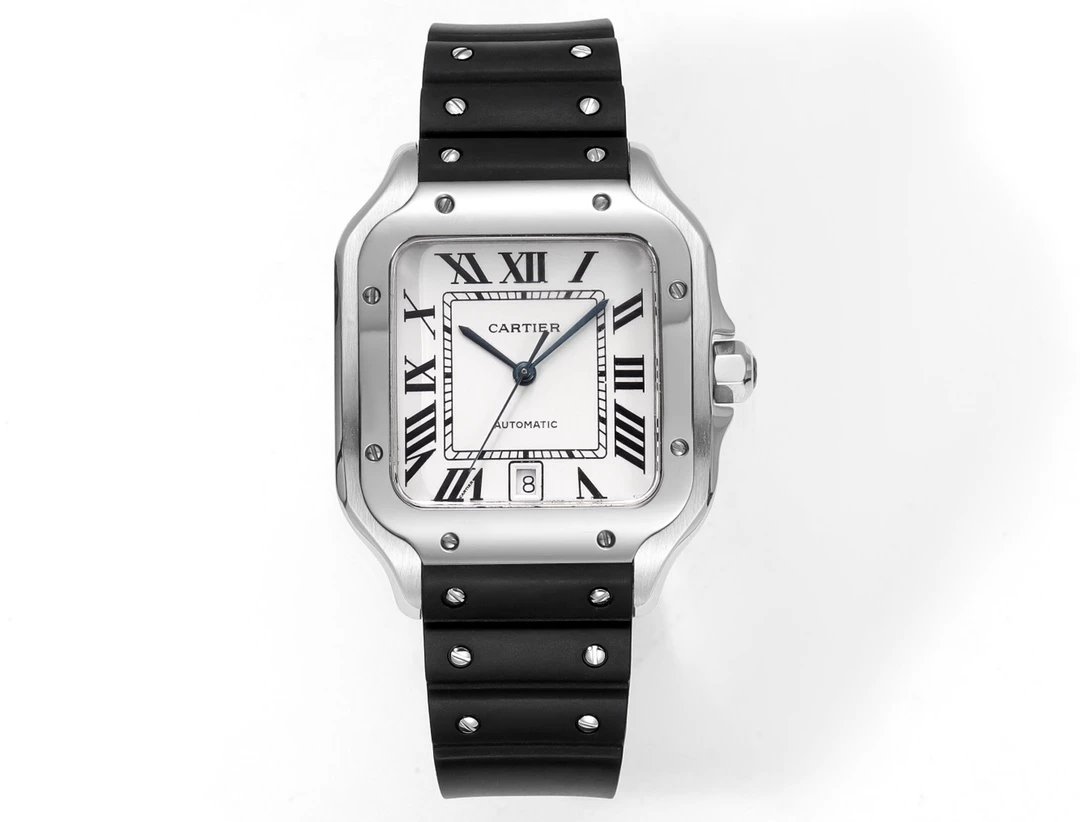 Cartier Santos-Dumont Skeleton Yellow Gold Mechanical Watch - 12