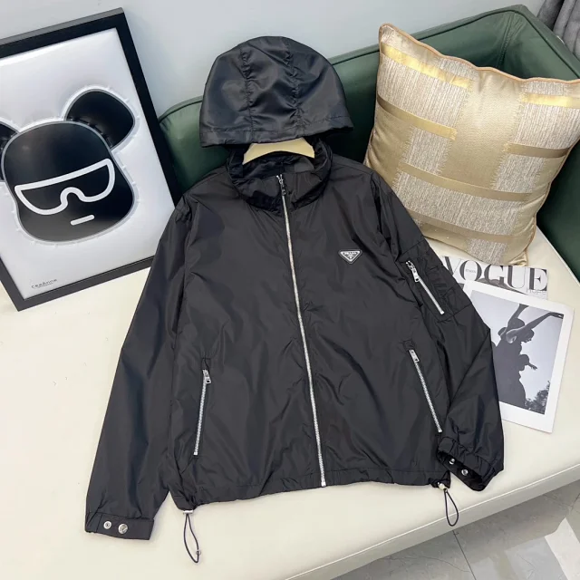 Prada Mixed hooded jackets and sweatshirts product detail image 10