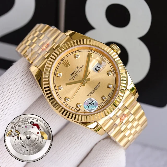 Rolex Watches Oyster Perpetual Datejust two-tone bracelet watch product detail image 10