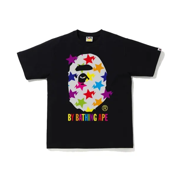 A Bathing Ape AAPE UNVS White Graphic T-Shirt - 13
