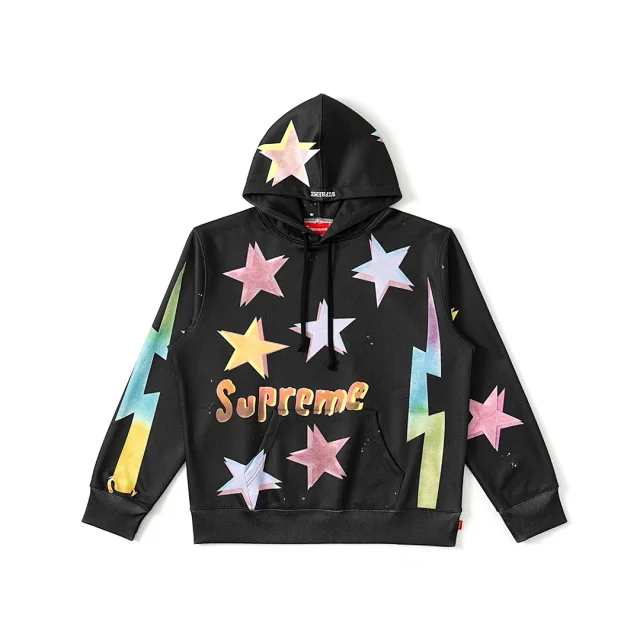 Supreme Hoodies & Sweatshirts Logo Pullover Hoodie with Kangaroo Pocket product detail image 11