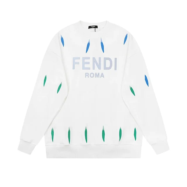 Fendi Hoodies & Sweatshirts Logo-print styles product detail image 12