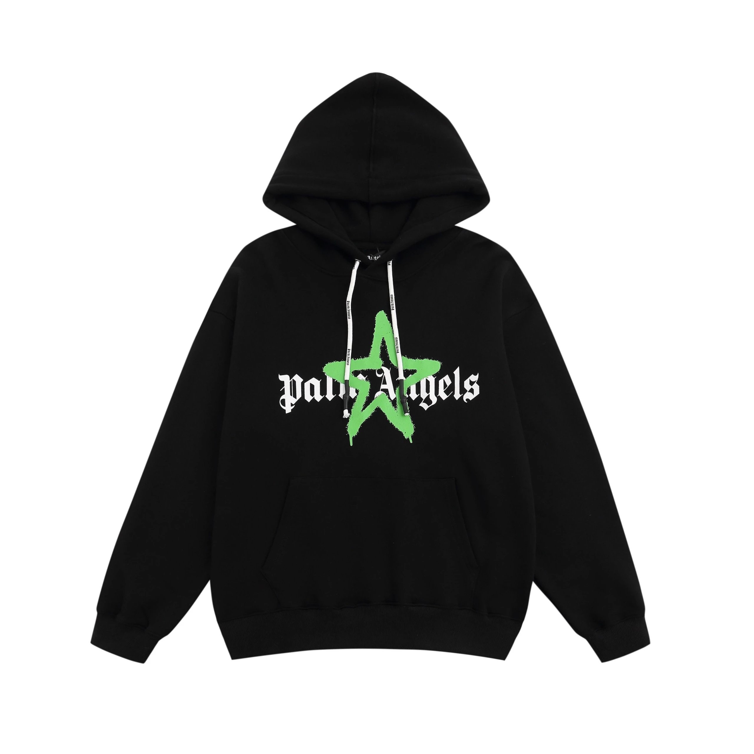 Saint Tears Shark Print Hoodie Beige - 12
