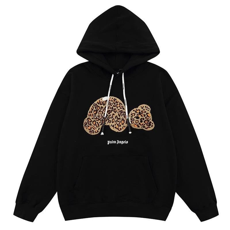 Saint Tears Shark Print Hoodie Beige - 11