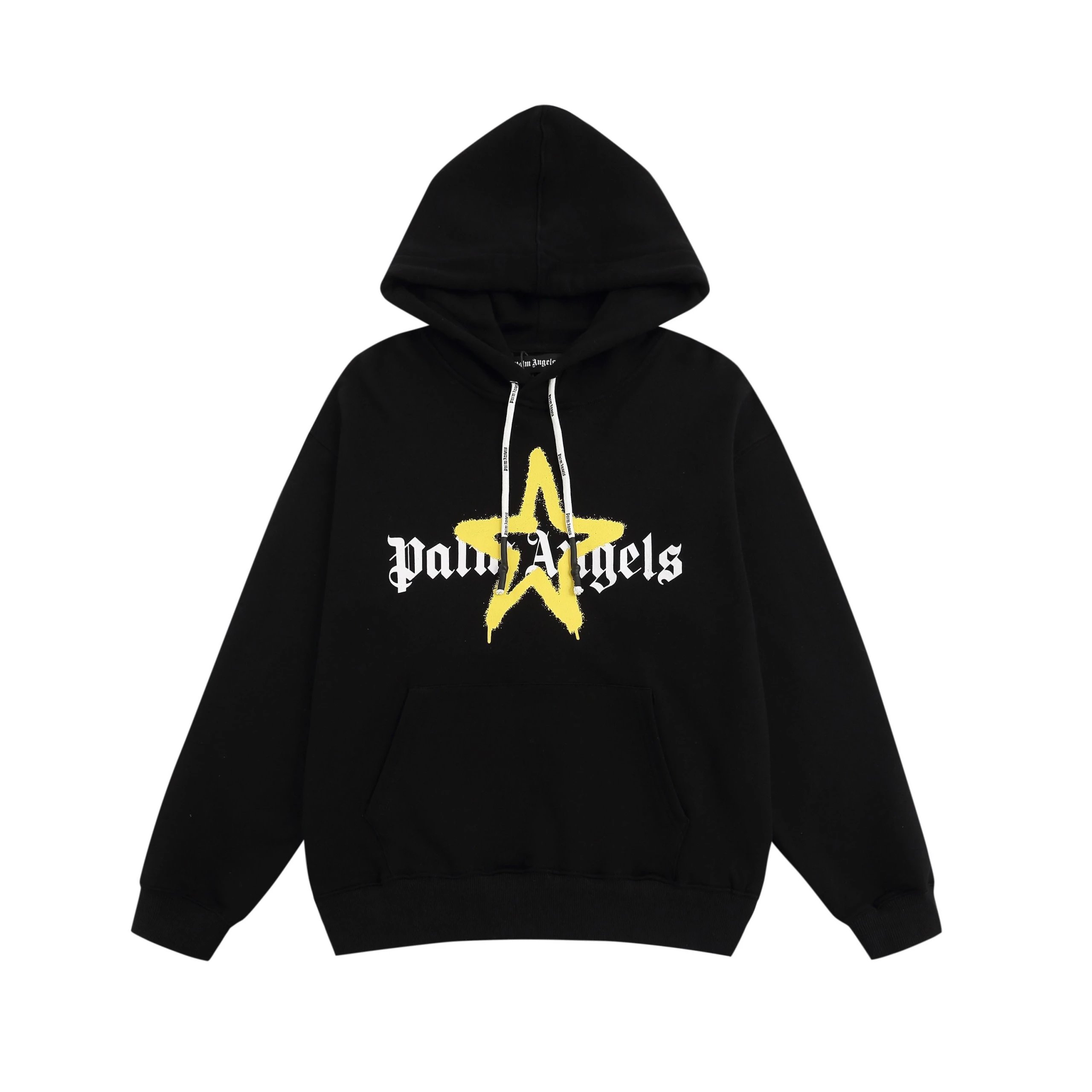 Saint Tears Shark Print Hoodie Beige - 13