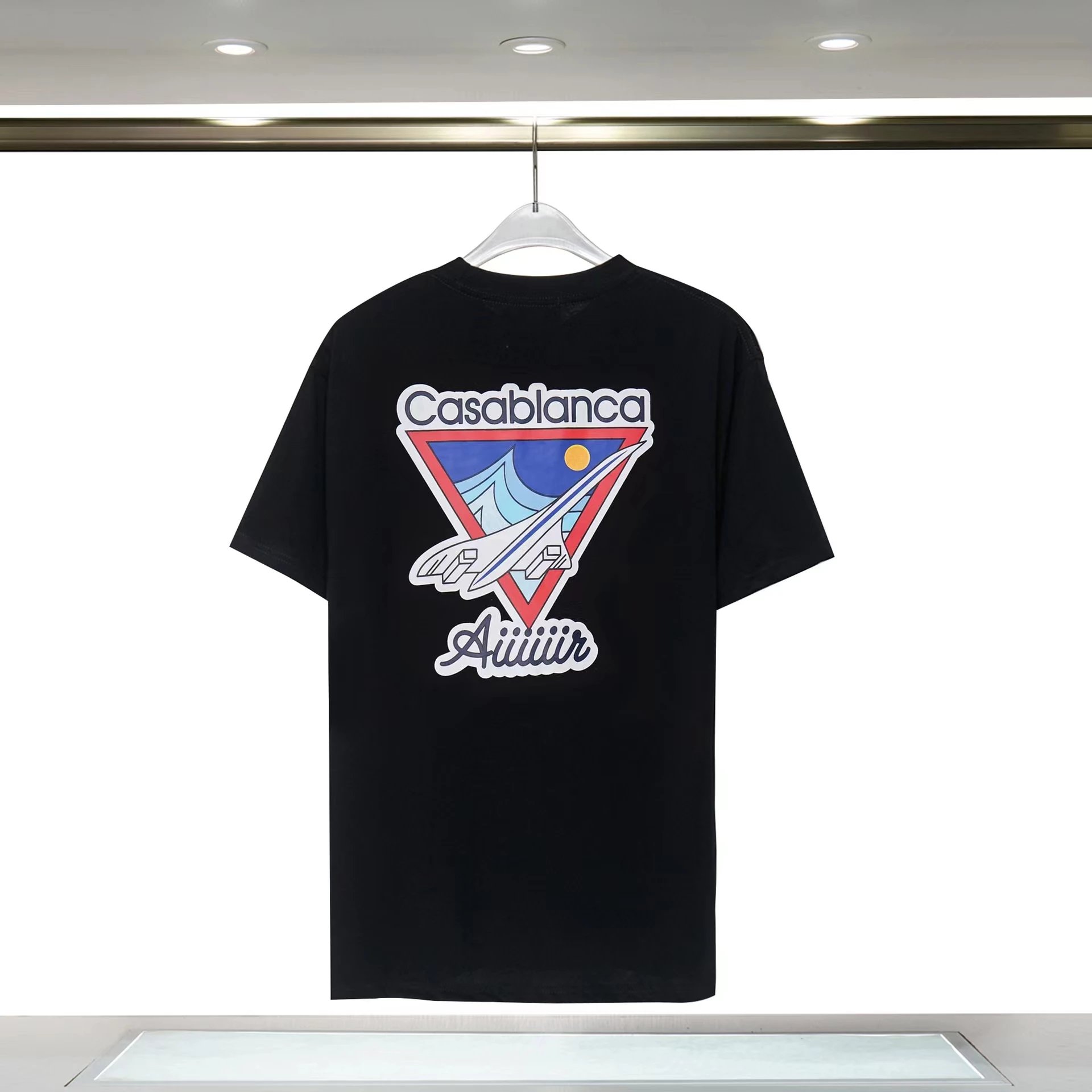 Casablanca T-Shirts Short-Sleeve Graphic T-Shirt image 9