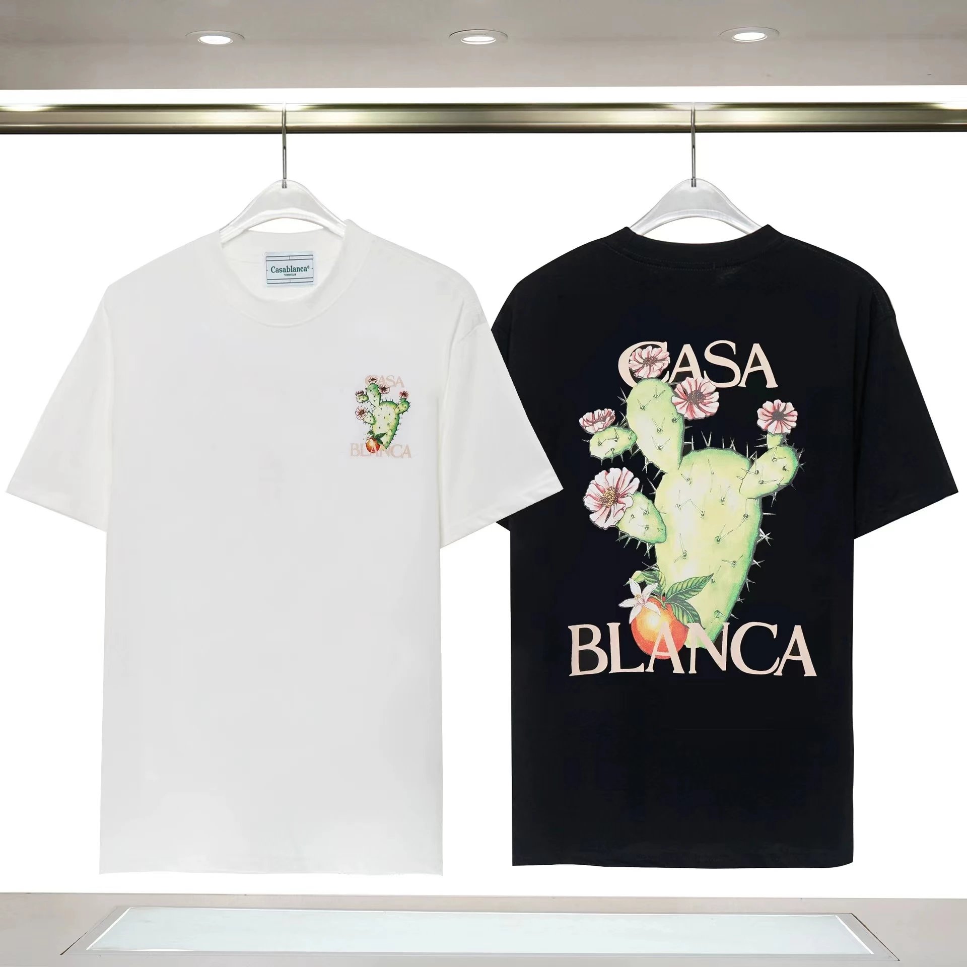Casablanca T-Shirts Short-Sleeve Graphic T-Shirt image 7